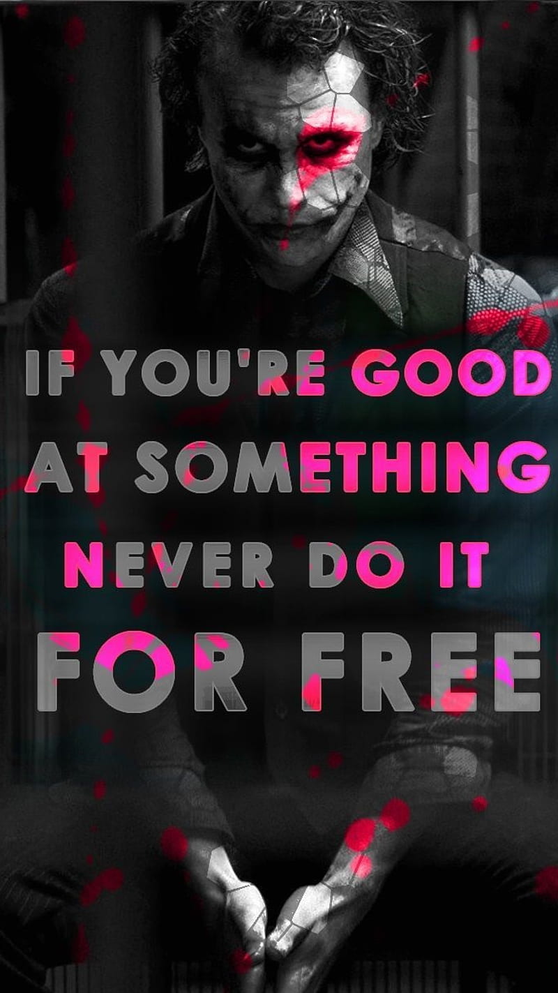 Joker advice , motivation, HD phone wallpaper