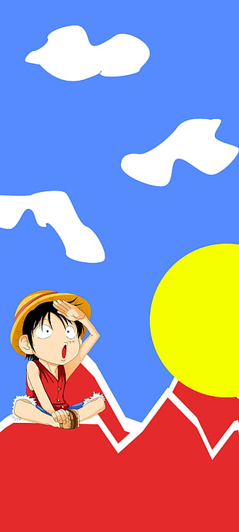 Chibi Luffy dễ thương đang đợi bạn đấy! Hãy xem hình ảnh này và cùng Luffy thưởng thức kho báu của Hải Tặc Vương.