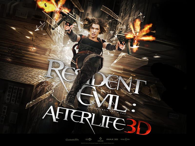 afterlife, zombies, guns, after life, resident evil, blood, HD wallpaper