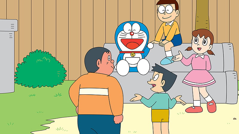 Doraemon Family And Friends Doraemon, HD wallpaper | Peakpx