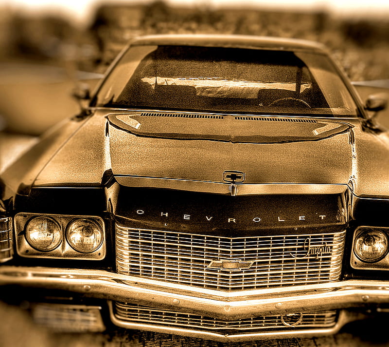 chevy impala 72, 1972, big block, muscle car, v8, HD wallpaper
