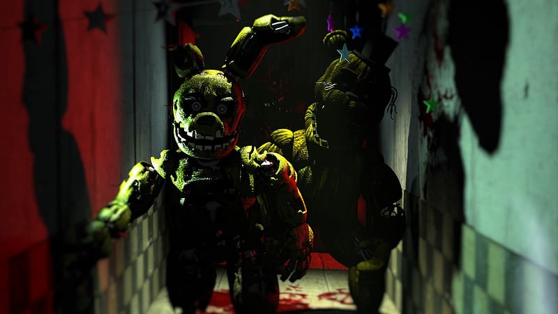 Video Game, Five Nights At Freddy's, Five Nights At Freddy's 3, Springtrap (Five Nights At Freddy's), HD wallpaper