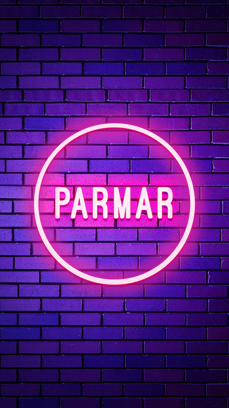 Parmar, Name, Neon light, Neon name, name design, neon parmar, person name,  your names, HD phone wallpaper | Peakpx