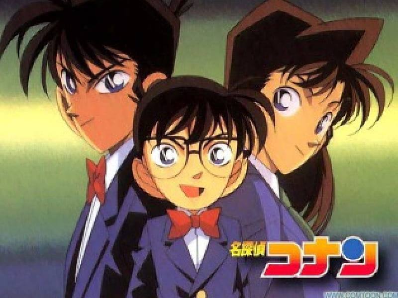Detective Conan, Case Closed, Ran Mouri, Conan Edogawa, Shincihi Kudo, HD wallpaper