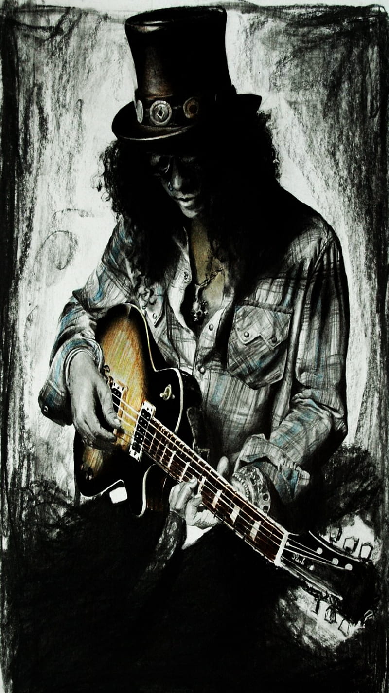 Slash, guns n roses, HD phone wallpaper