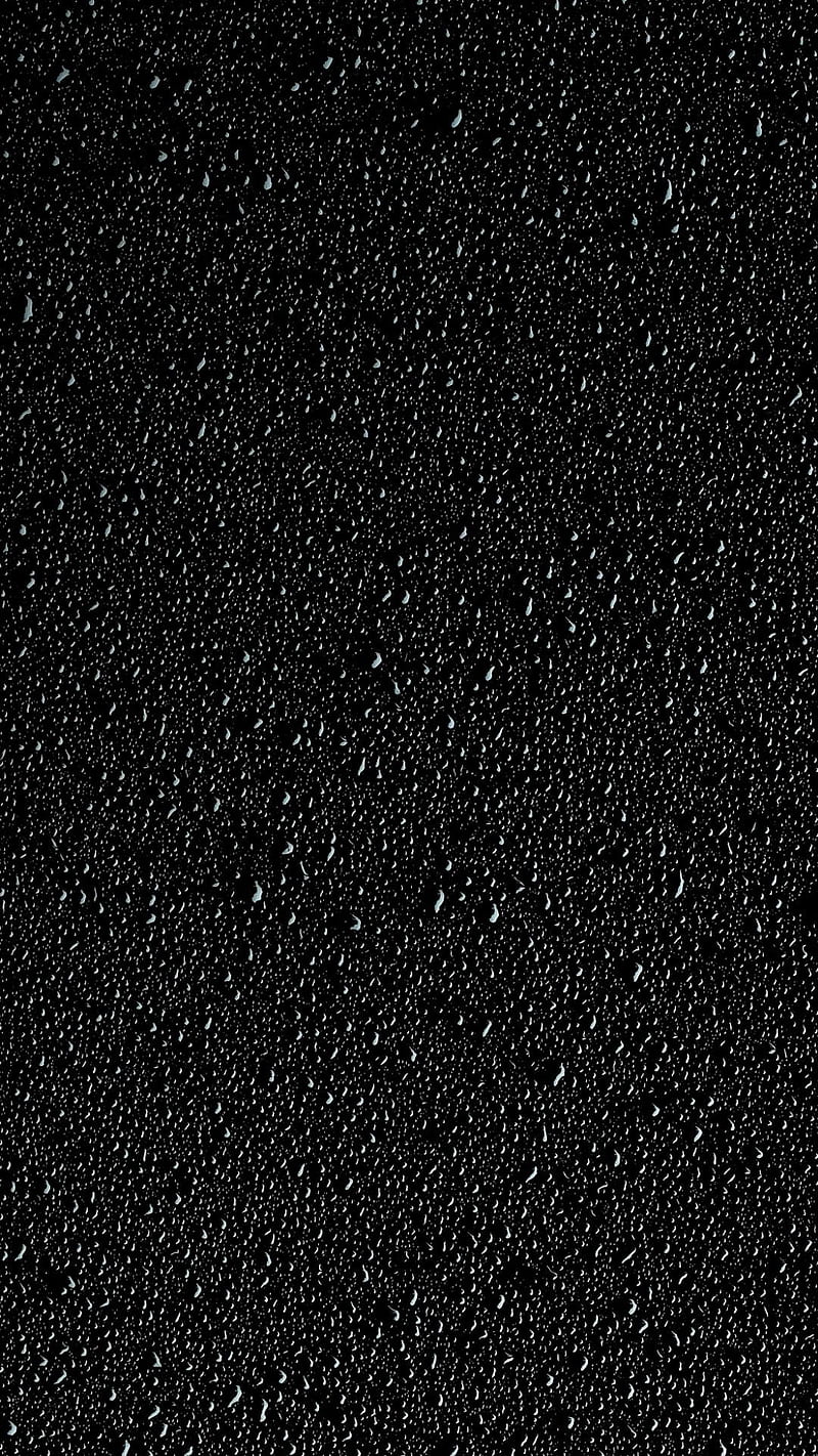 Water Drops on Black Background , water drops, HD phone wallpaper