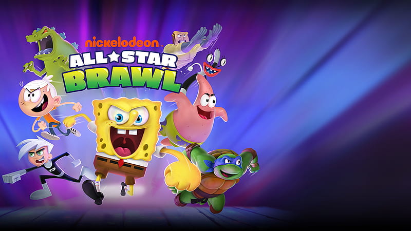 Reptar Patrick Star Korra Sandy Cheeks Lincoln Loud Leonardo Nickelodeon All Star Brawl Hd Wallpaper Peakpx