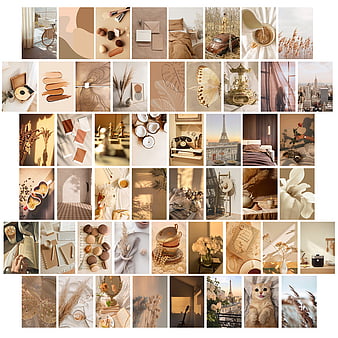 Boujee Luxury Aesthetic Wall Collage Kit 60pcs digital 