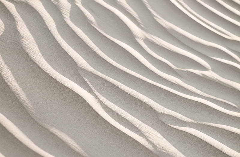 White Sand Ultra, Aero, White, Desert, Sand, Closeup, Dune, HD wallpaper