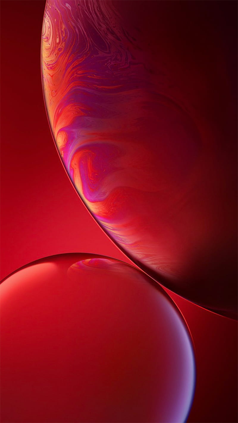 iPhone Red, apple, iphone, manpie, HD phone wallpaper