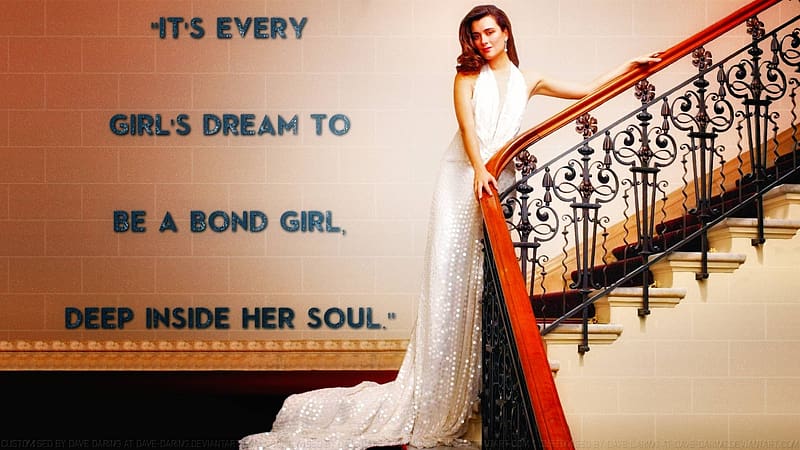Cote De Pablo Bond Girl II, actrice, bond girl, cote de pablo, celebrities, people, HD wallpaper