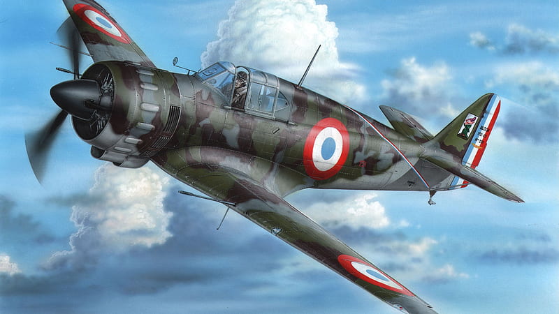 Military Aircraft, Aircraft, Bloch MB.150, Warplane, HD wallpaper