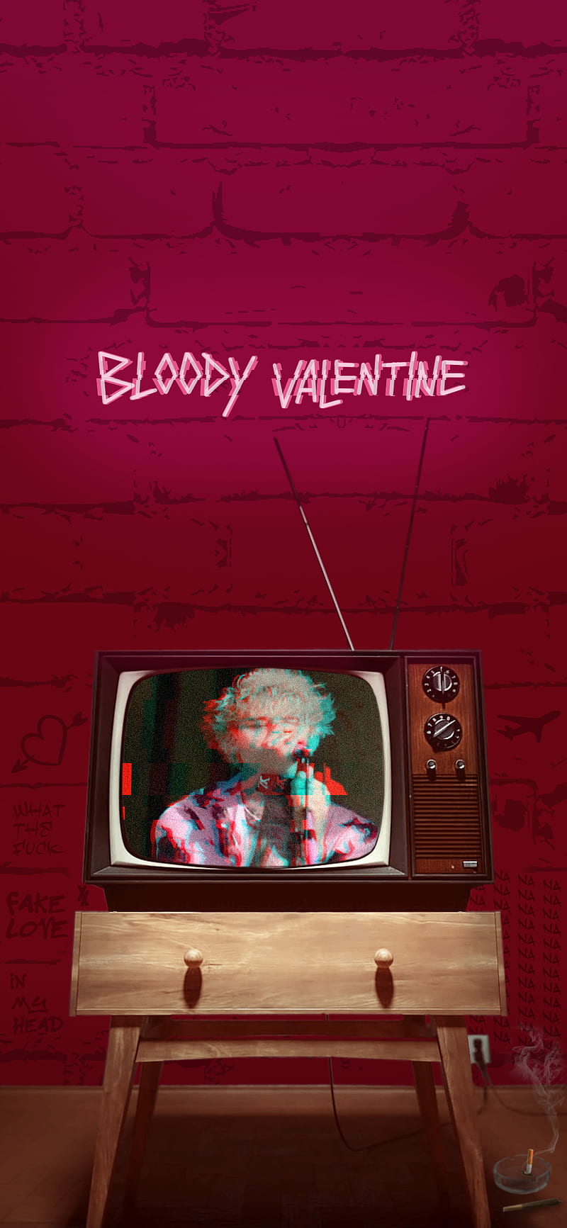 Bloody Valentine, est, kelly, machine gun kelly, machinegunkelly, mgk, HD phone wallpaper