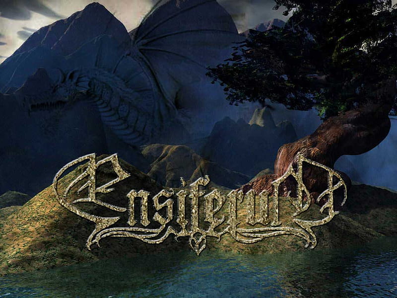 Ensiferum, metal, logo, music, band, heavy, viking, HD wallpaper