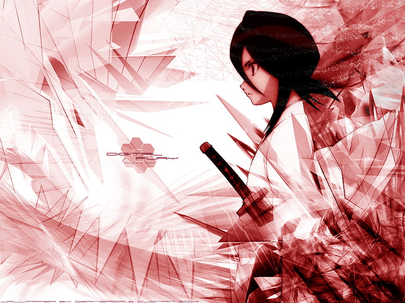 Kuchiki Rukia, bleach, kuchiki, red, rukia, HD wallpaper Kuchiki Rukia, bleach, kuchiki, red, rukia, HD wallpaper
