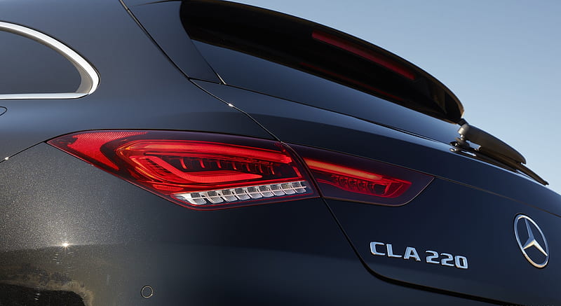 2020 Mercedes-Benz CLA 220 Shooting Brake (UK-Spec) - Tail Light , car, HD wallpaper