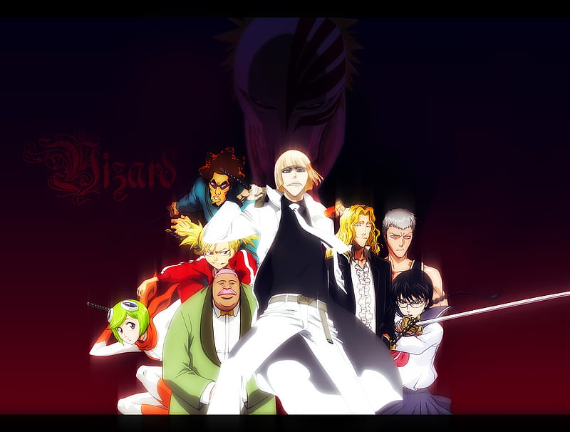 The Vizards, bleach, visors, vizards, anime, HD wallpaper