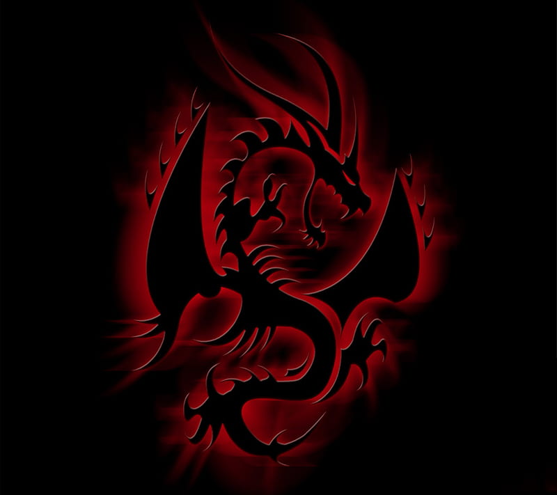Red Dragon, HD wallpaper