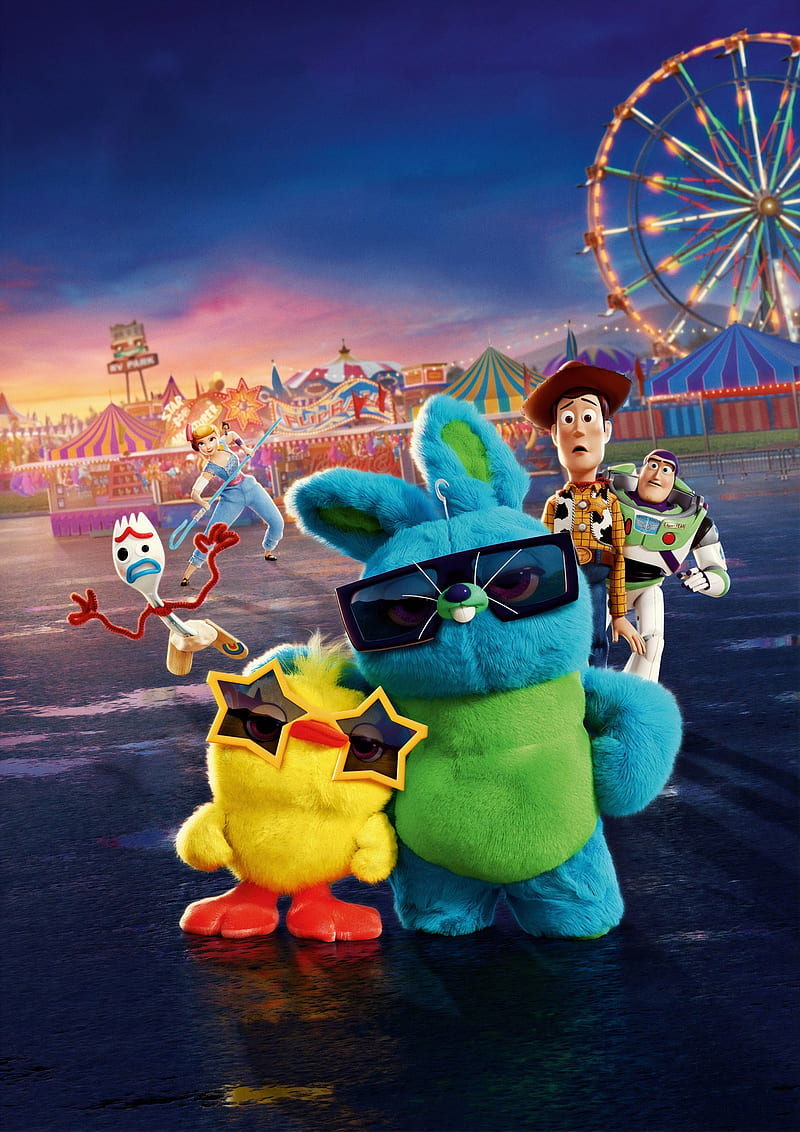 Toy story 4 movie, pixar, HD phone wallpaper
