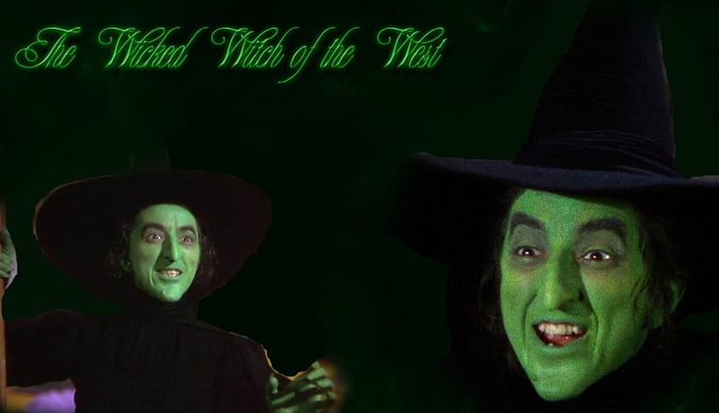 The Wicked Witch of the West, Wicked, Green, Witch, OZ, HD wallpaper