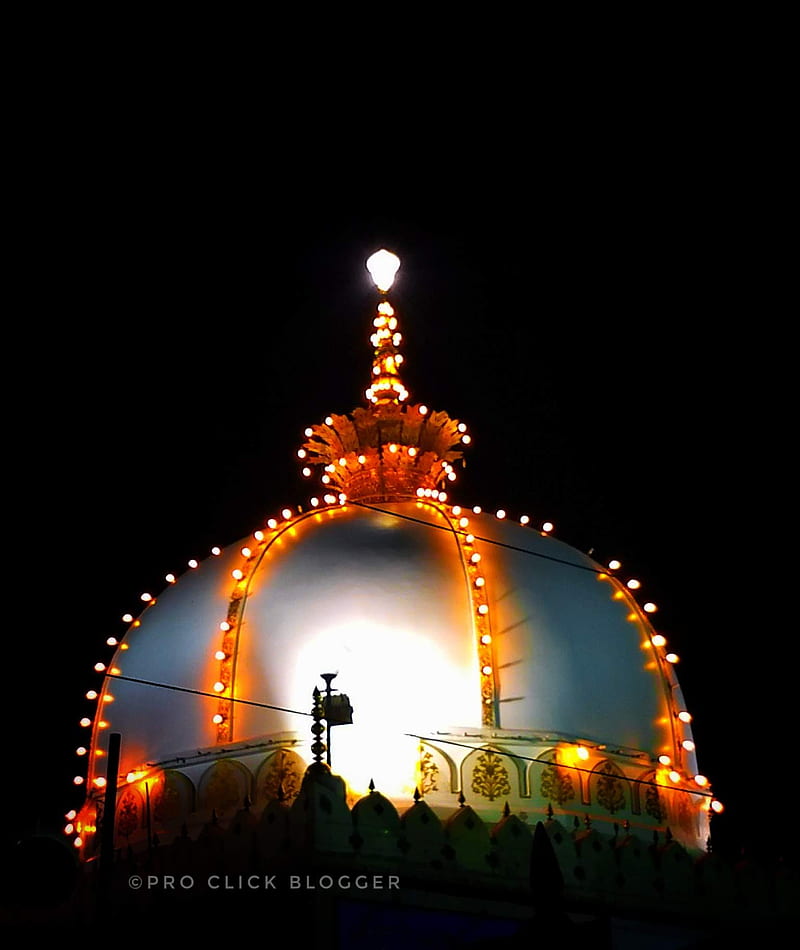 KGN, ajmer, city, lights, masjid, mosque, night, rajasthan, HD phone  wallpaper | Peakpx