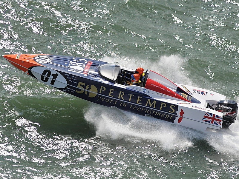 P1 Superstock , power, race, thrill, boat, HD wallpaper