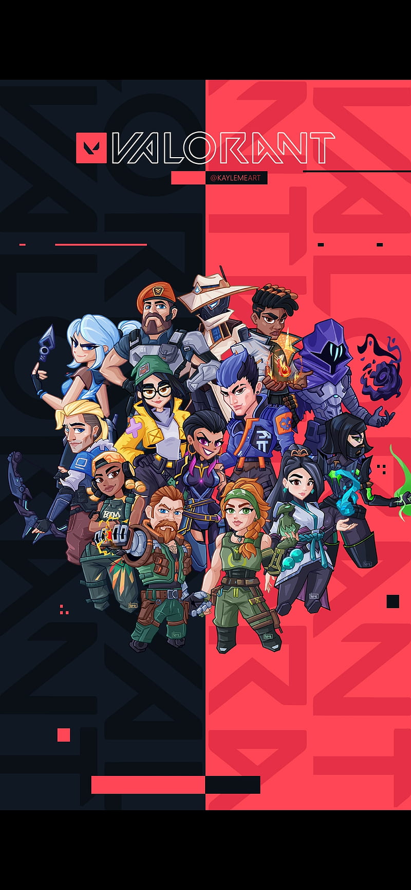 Valorant Game Team, HD wallpaper