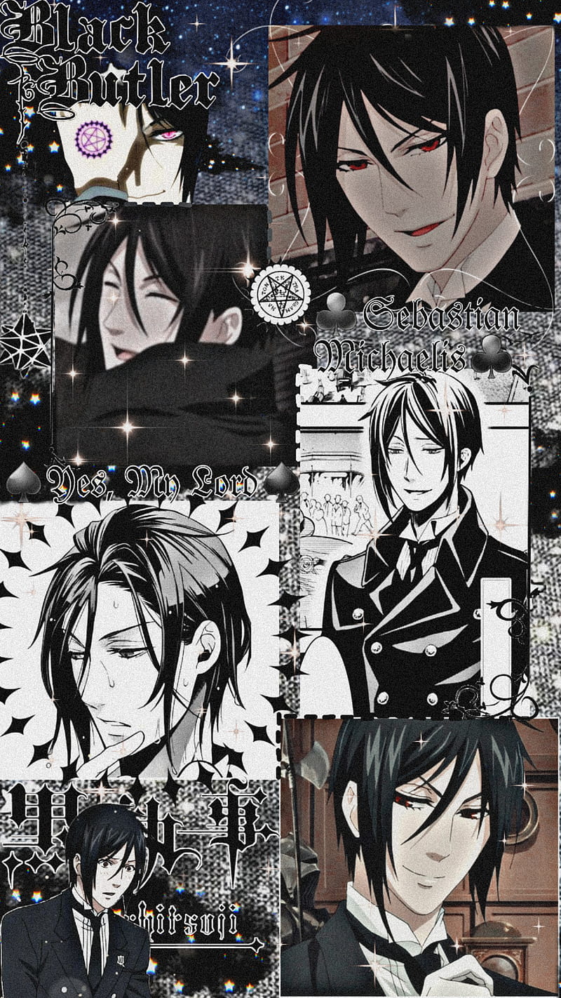 Sebastian Michaelis, anime, black butler, butler, ciel phantomhive, devil,  japan, HD phone wallpaper | Peakpx