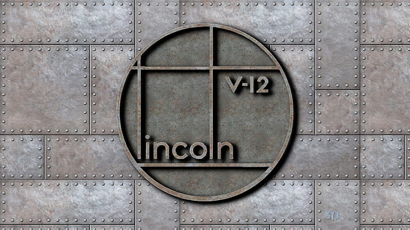 1930s Lincoln V-12 Logo, Lincoln Cars, Lincoln background, Lincoln Automobiles, Ford Motor Company, Lincoln emblem, Lincoln, HD wallpaper