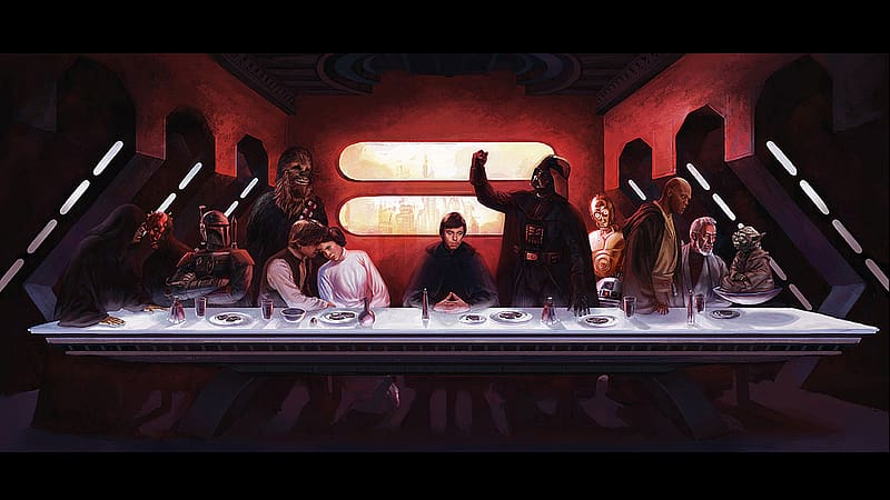 Star Wars, Sci Fi, The Last Supper, HD wallpaper