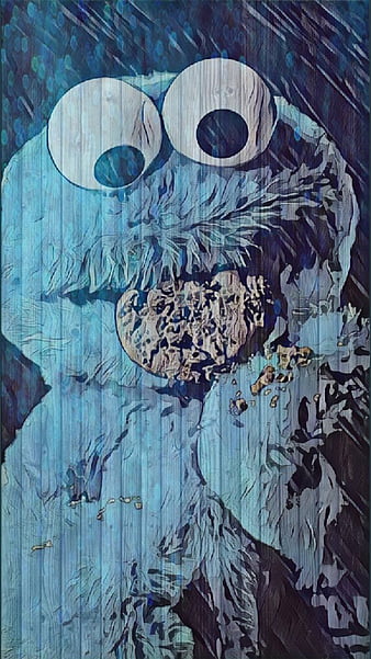 Cookie monster, sesame street, HD phone wallpaper