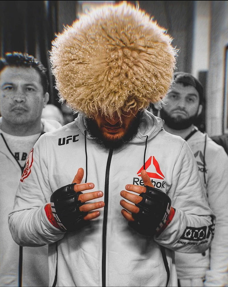 Khabib, champion, for you dad, mma, ready to fight, ufc, HD phone wallpaper