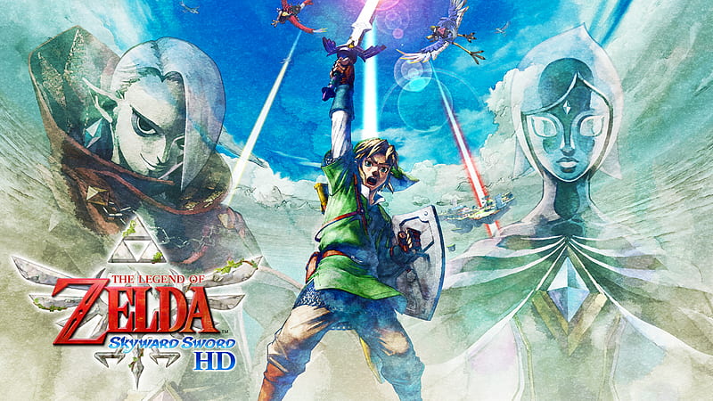 Zelda, The Legend Of Zelda: Skyward Sword, Fi (The Legend Of Zelda), Ghirahim (The Legend Of Zelda), Link, The Legend Of Zelda: Skyward Sword, HD wallpaper