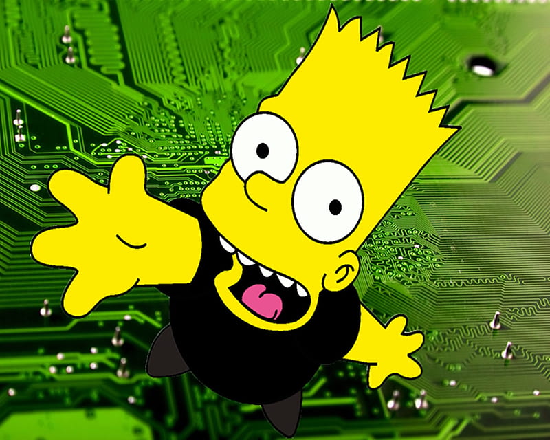 Bart simpson, ios, os simpsons, realista, los simpsons, Fondo de pantalla  HD | Peakpx