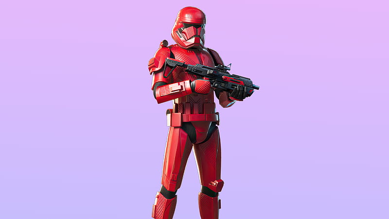 Sith Trooper Fortnite, HD wallpaper