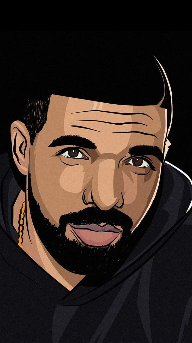 Drake Art, awesome, cool, hypebeast, music, rap, wowzaz, HD phone wallpaper