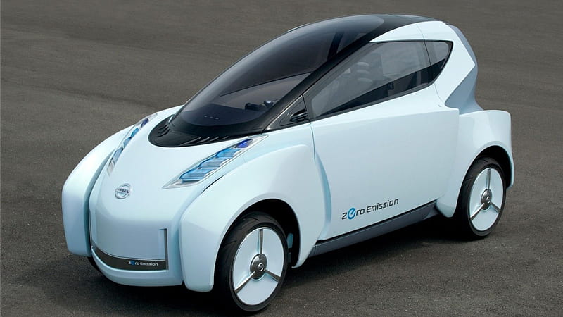 Nissan Zero Emission Concept Car, Nissan, Zero, Emission, carros, Concept, HD wallpaper