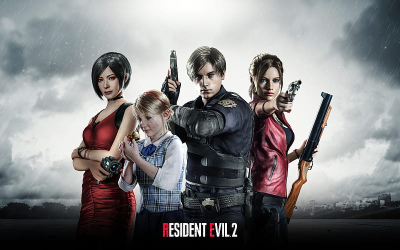 Resident Evil 2 Remake Poster 