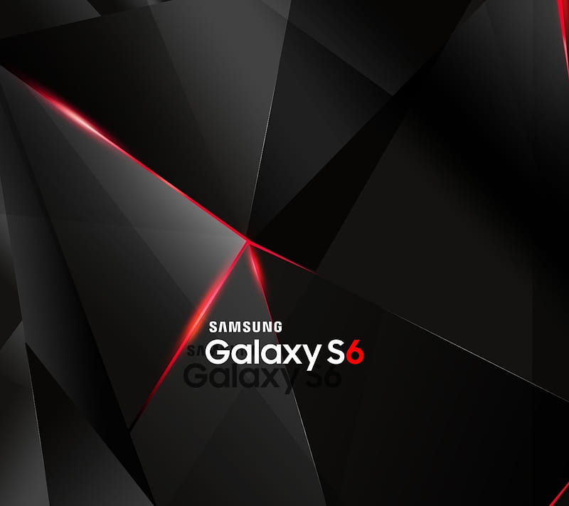 Galaxy S6, gs6, logo, polygon, samsung, HD wallpaper