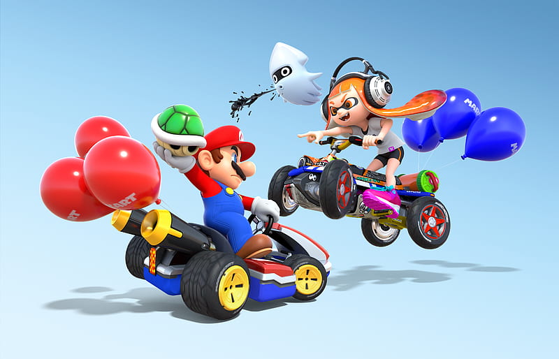 Mario Kart 8 Deluxe Nintendo Switch, nintendo-games, mario, HD wallpaper