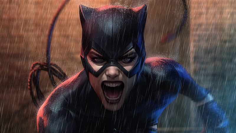 Catwoman 2019, catwoman, superheroes, artwork, digital-art, HD wallpaper