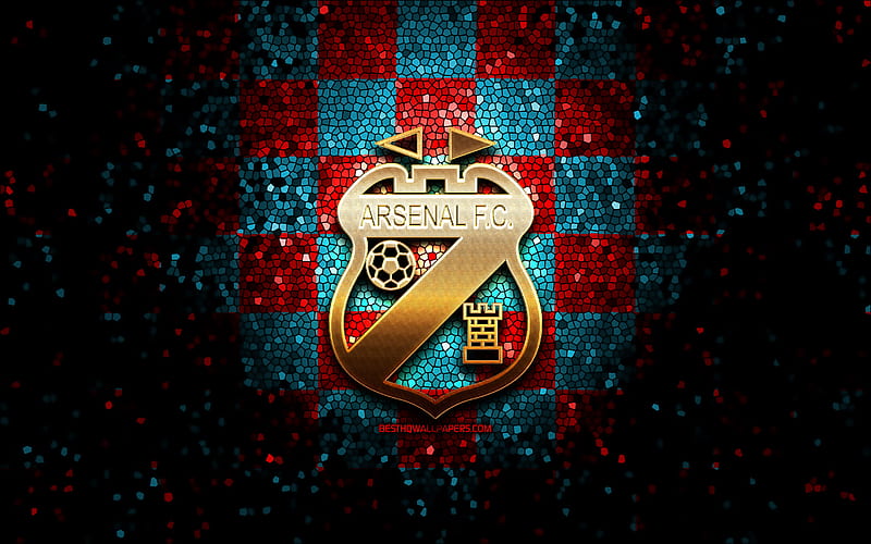 Arsenal de Sarandi Argentinian football club, emblem, Arsenal logo,  Superliga, HD wallpaper