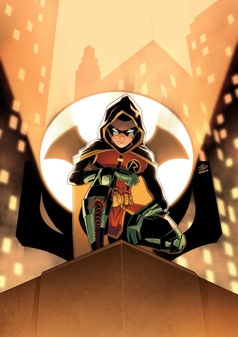 Robin Art DC, HD phone wallpaper