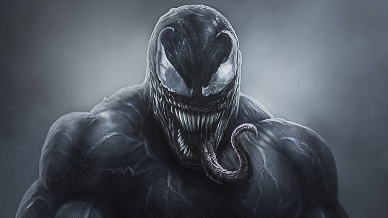 Venom Artwork 2018, venom, artwork, artist, digital-art, superheroes, , supervillain, HD wallpaper