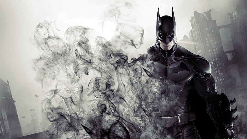 Batman en la construcción de batman, Fondo de pantalla HD | Peakpx