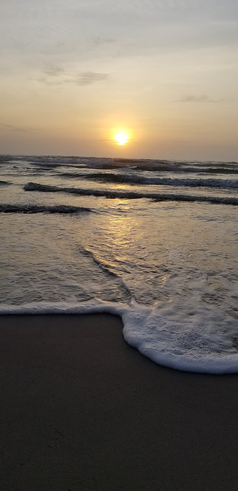 Corpus christi , beach, sunrise, HD phone wallpaper
