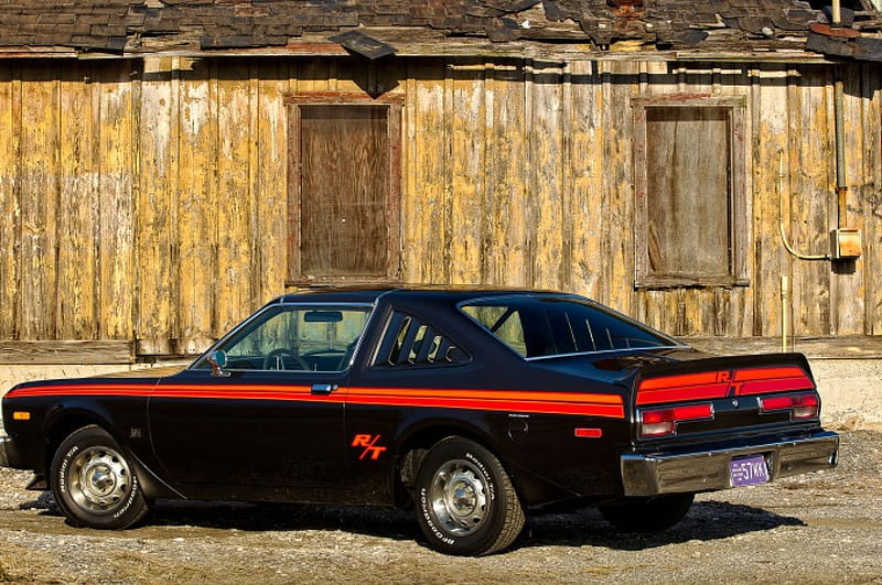 1977-T-Top-Aspen-Dodge-Rt, Classic, Black, Aspen, Mopar, HD wallpaper