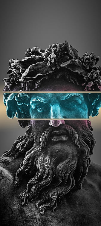 Premium Vector | A zeus with fantasy background for 4k wallpaper for pc and  desktop