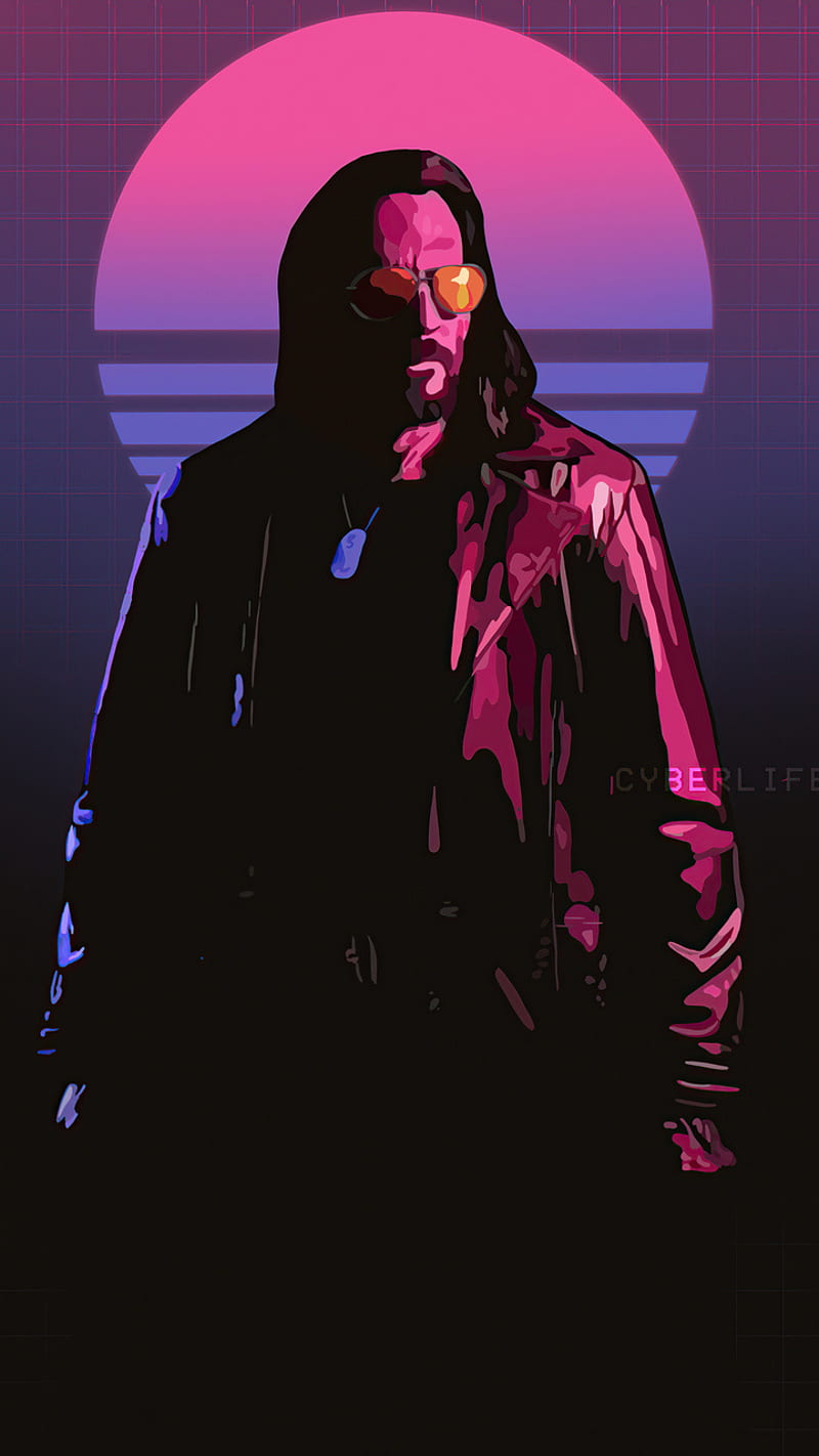 Johnny Silverhand, cyberpunk 2077, keanu reeves, HD phone wallpaper