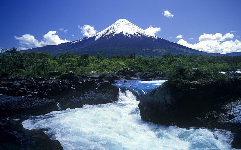 Chile-Osorno Volcano, HD wallpaper